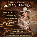 Meet And Greet -  Elizabeth, NJ - Alicia Villarreal