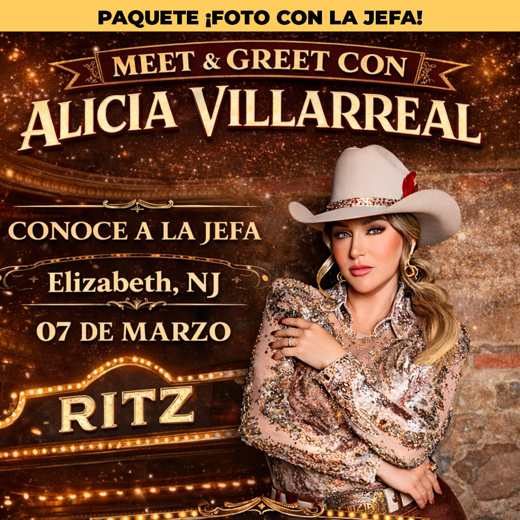 ¡FOTO CON LA JEFA! -  ELIZABETH, NJ - Alicia Villarreal